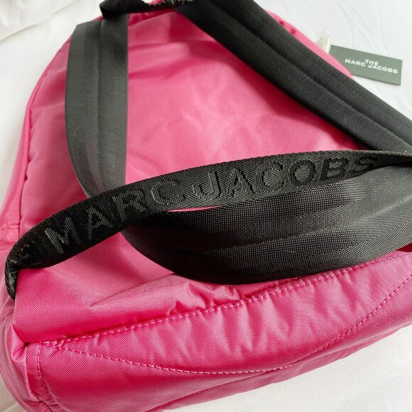 New Medium The Backpack Marc Jacobs in Trixie Pink/Black - Picture 5 of 10